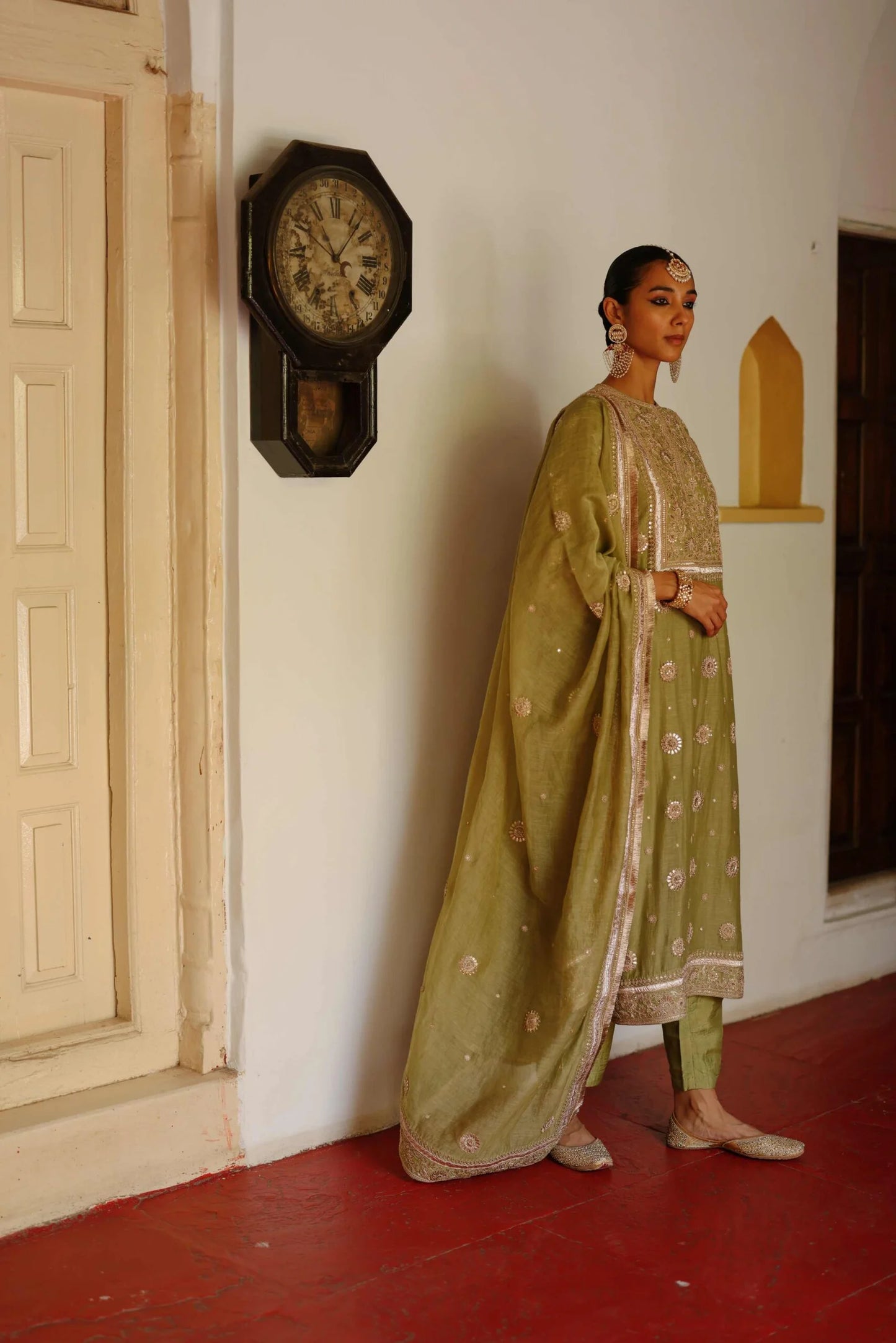 Halfmoon kurta set