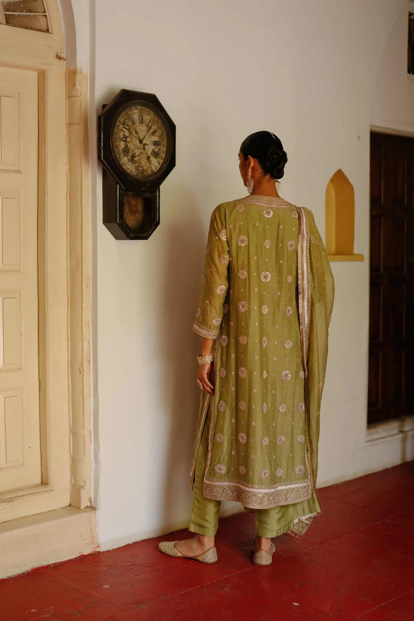 Halfmoon kurta set