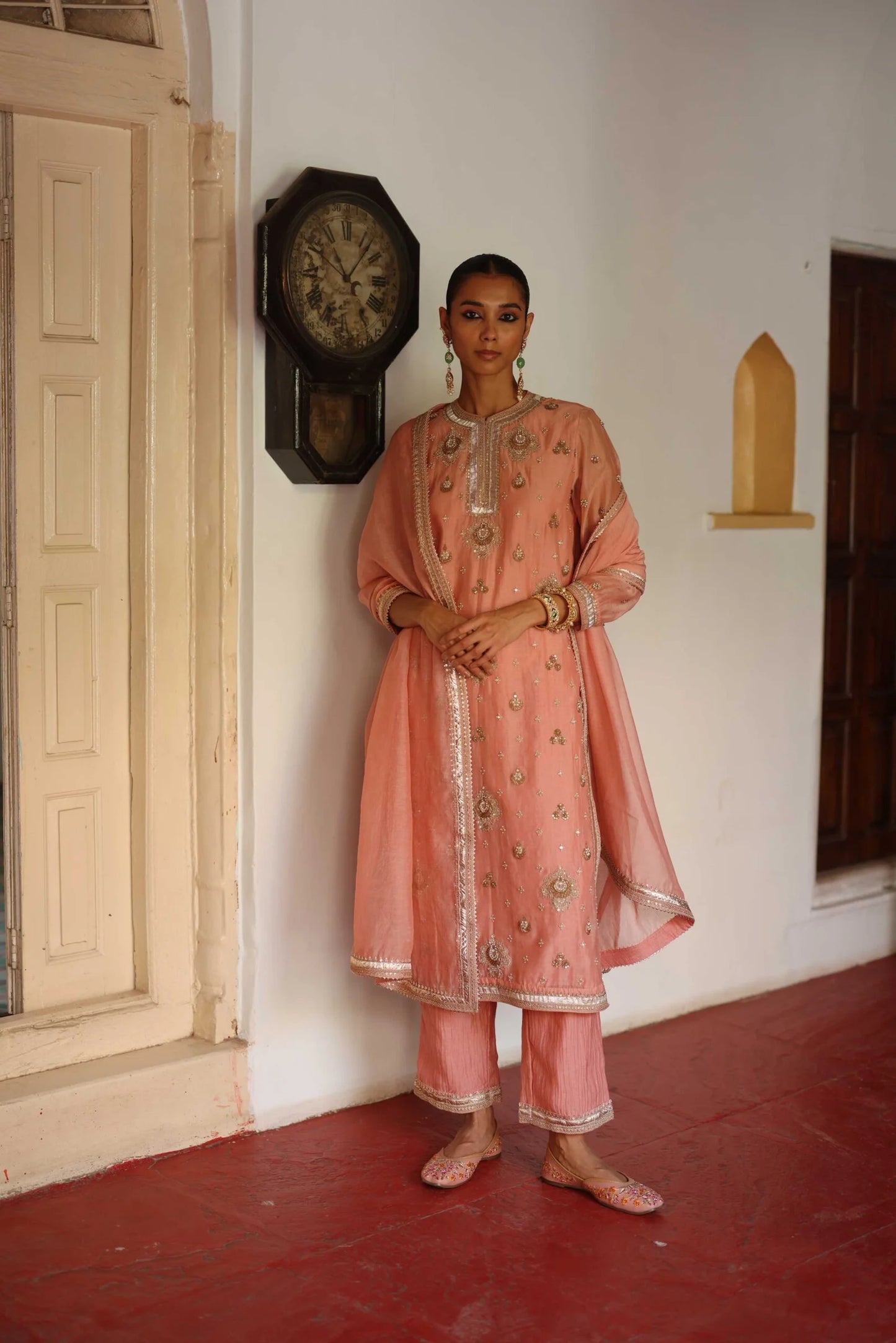 Halfmoon kurta set