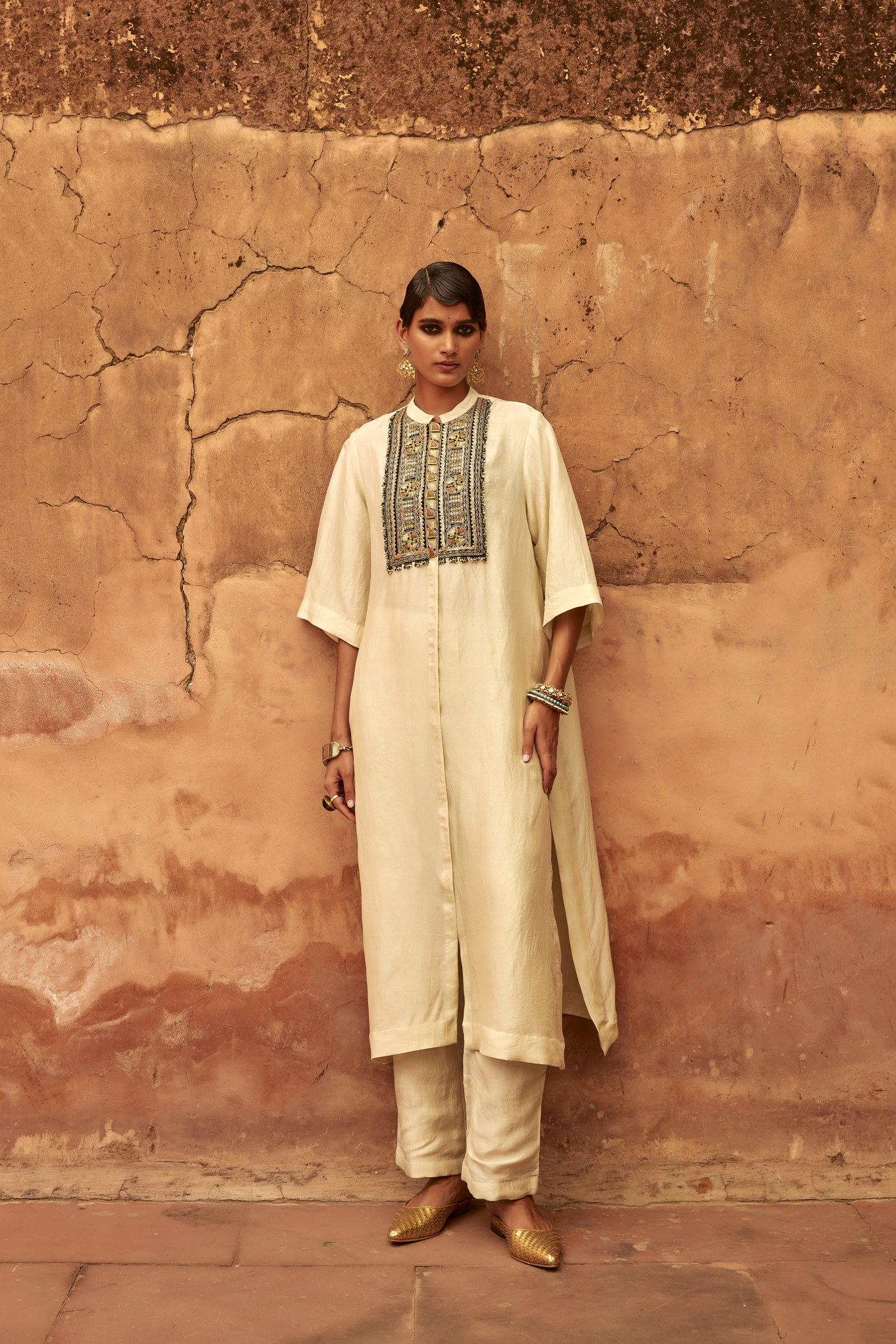 Ivory Kurta Set
