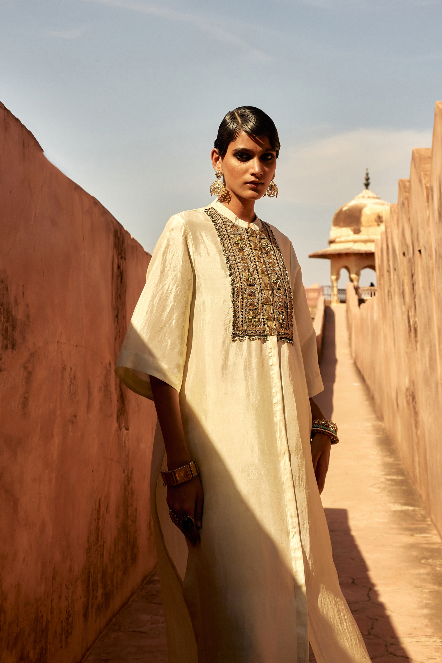 Ivory Kurta Set