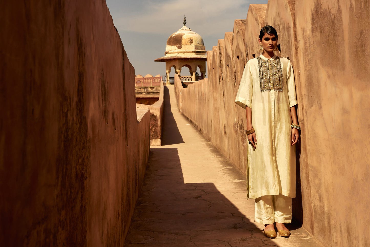 Ivory Kurta Set