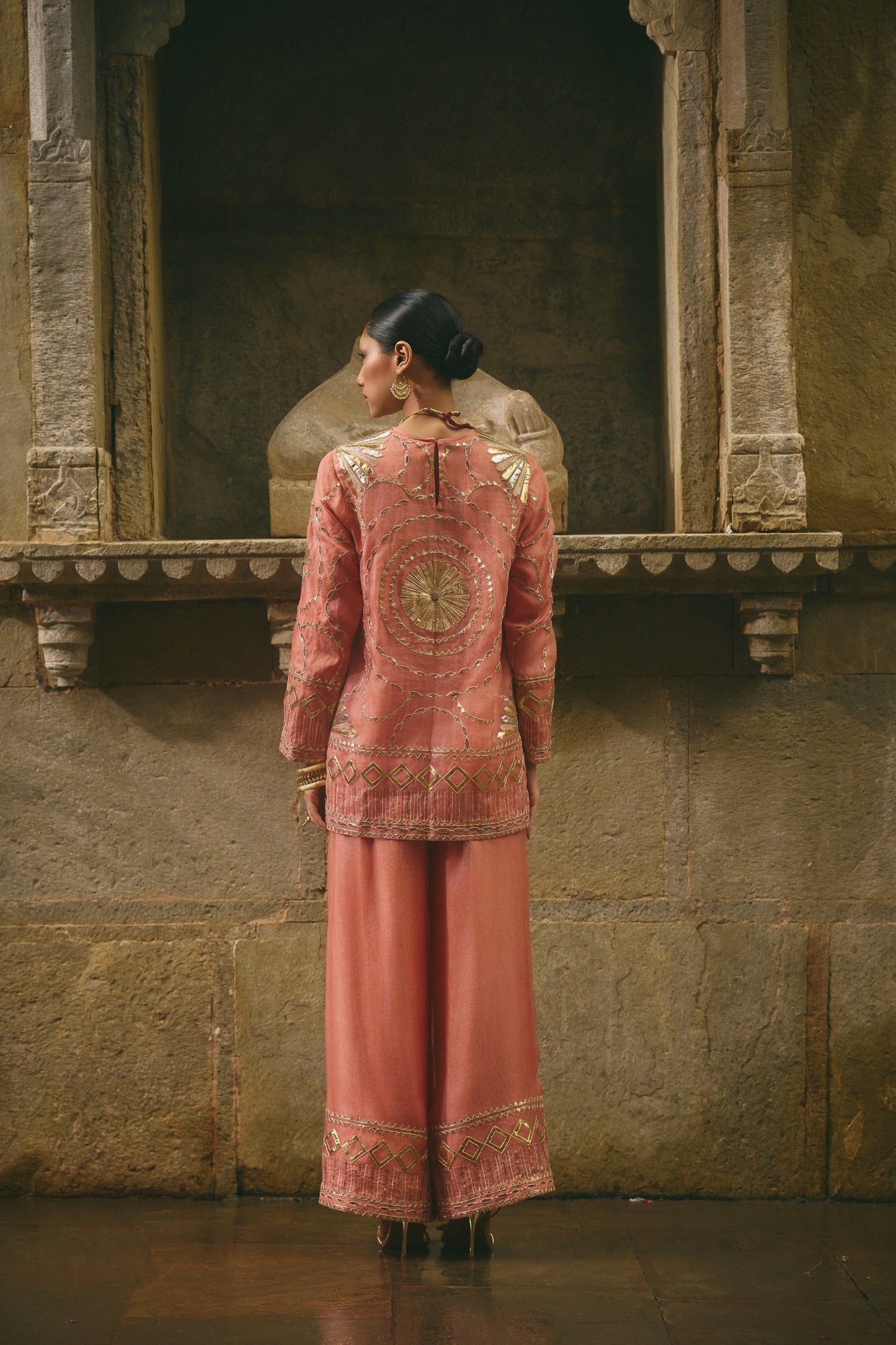 Rose Jaipur Co-ord set