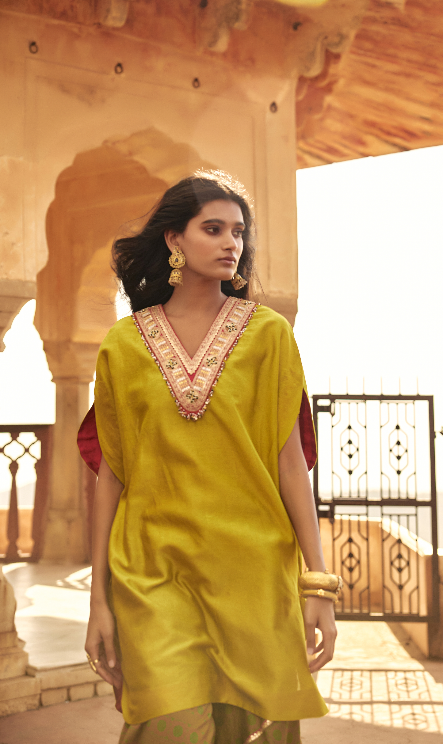 Haldi Nashpal Sharara Kurta Set