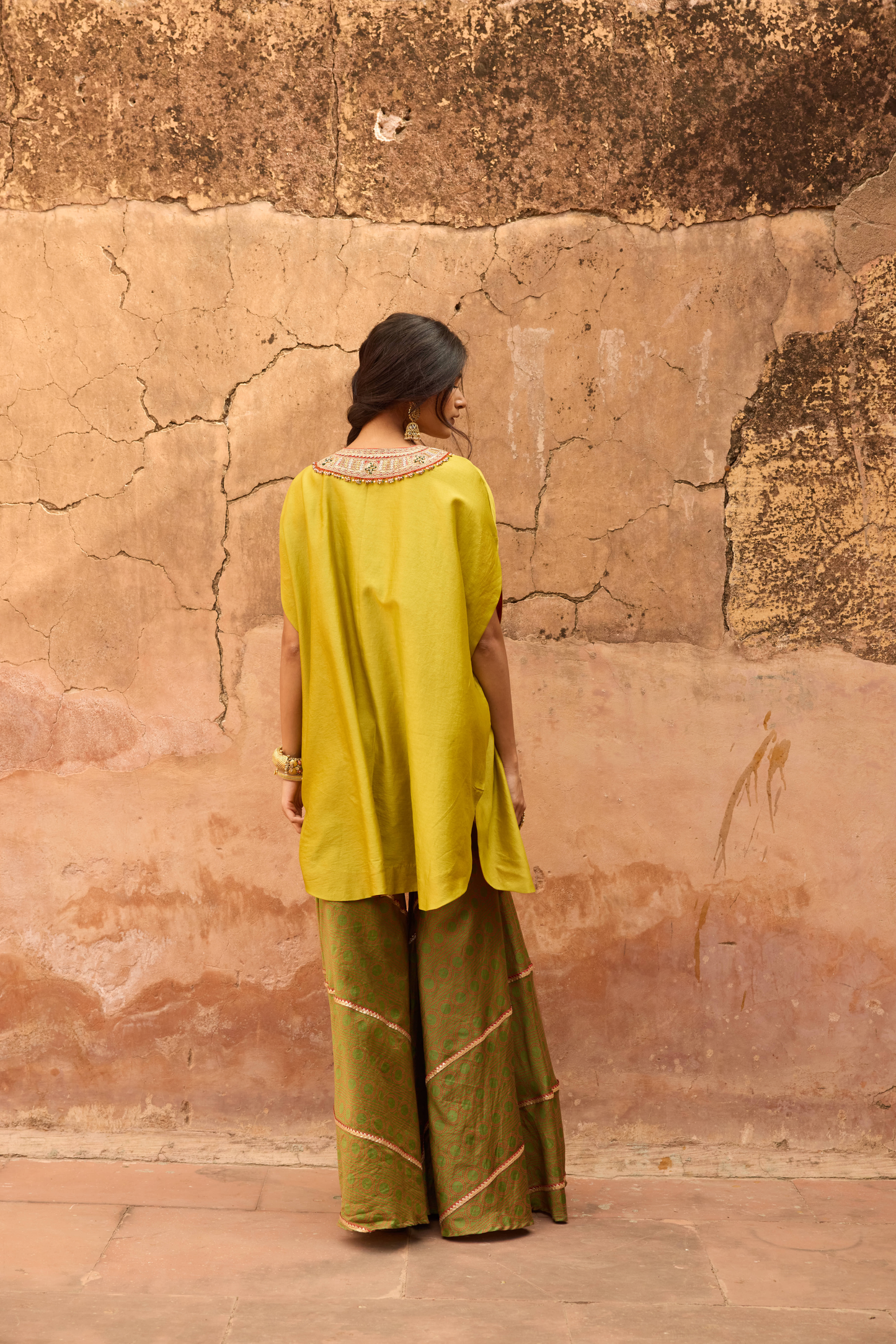 Haldi Nashpal Sharara Kurta Set