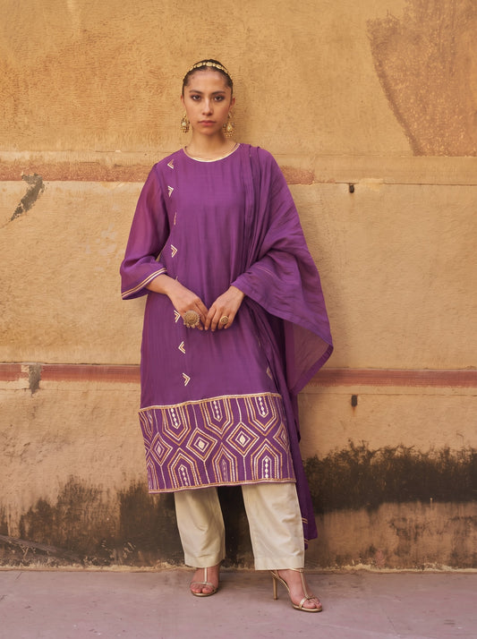Jamuni Gota Kurta Set
