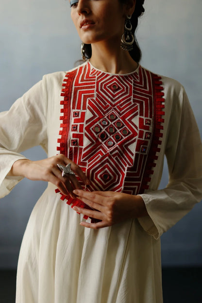 Neel Patchwork Kurta