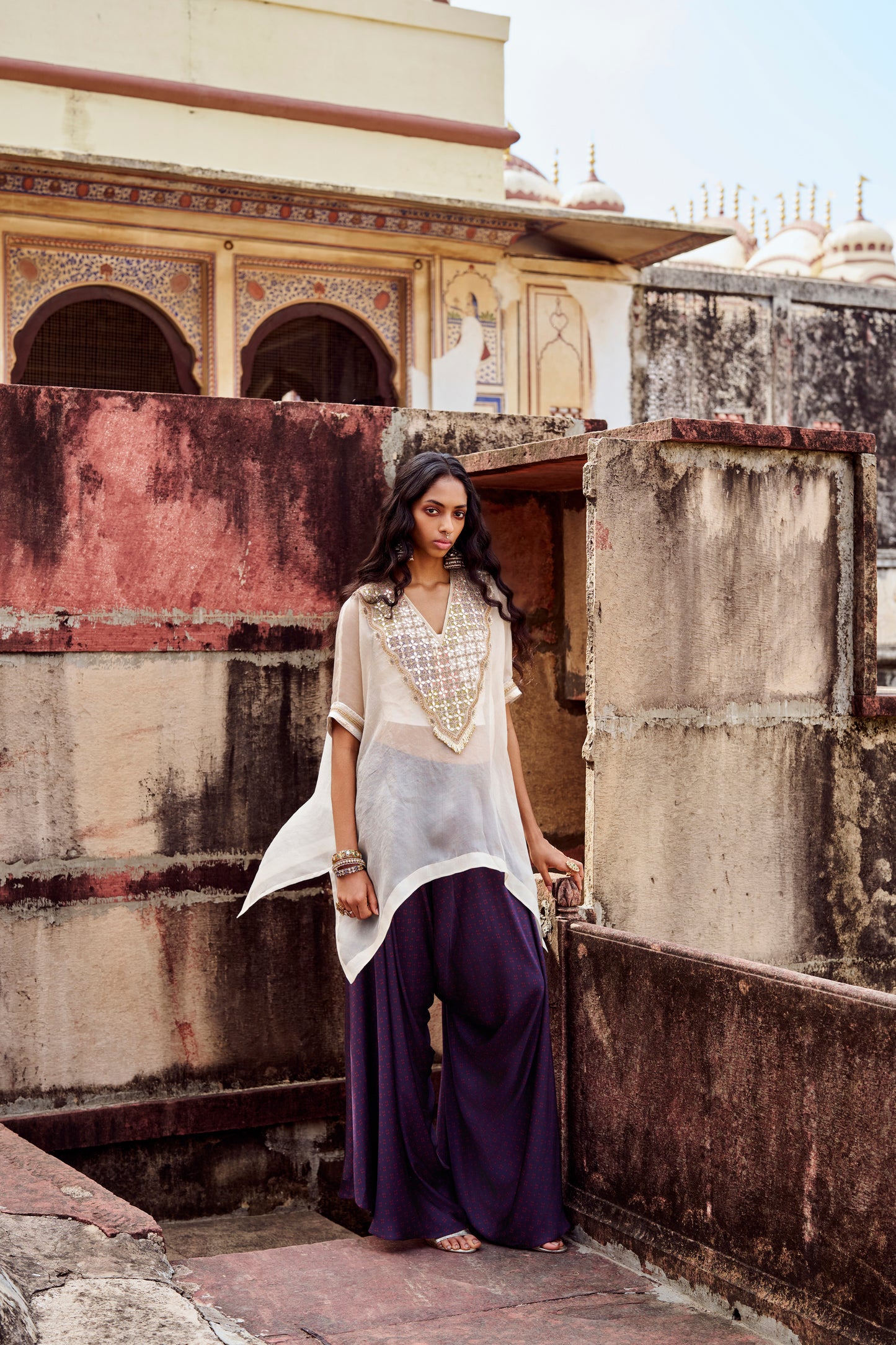 Gota Dhoti Set