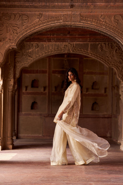 Ivory Sharara Set