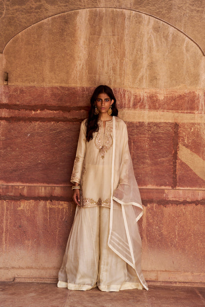 Ivory Sharara Set