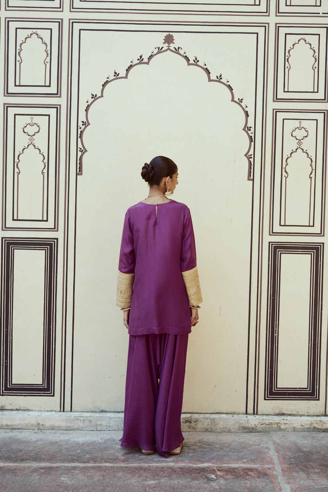 Jamuni Hand Dhoti Set