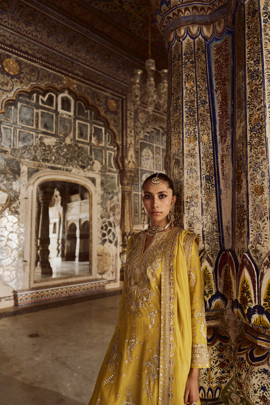 Yellow Tara Kurta Set