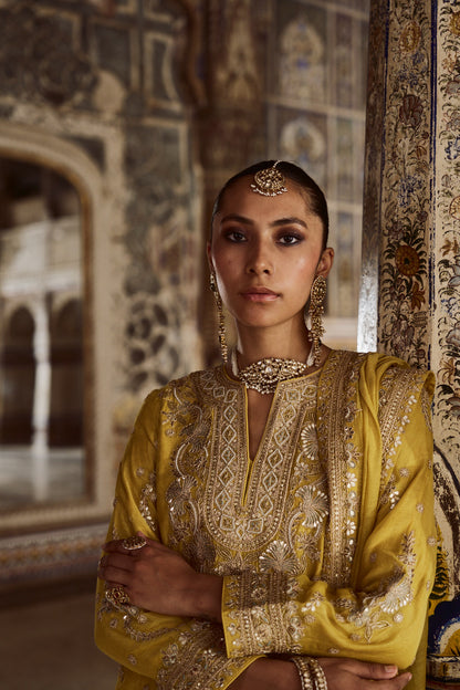 Yellow Tara Kurta Set