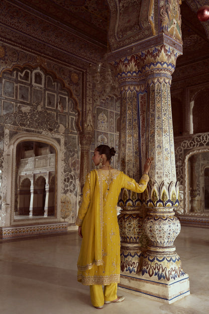 Yellow Tara Kurta Set
