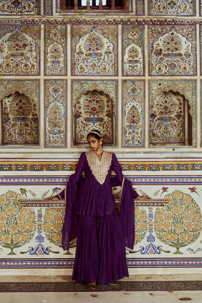 Jamuni Gota Sharara Set