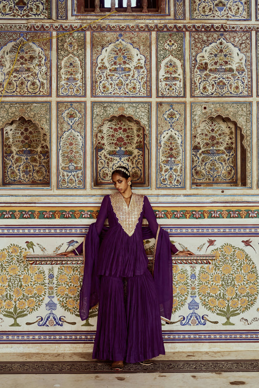 Jamuni Gota Sharara Set