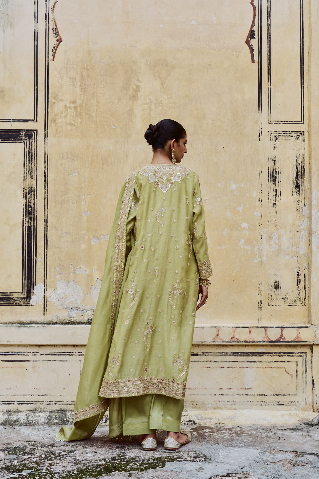 Green Tara Kurta Set