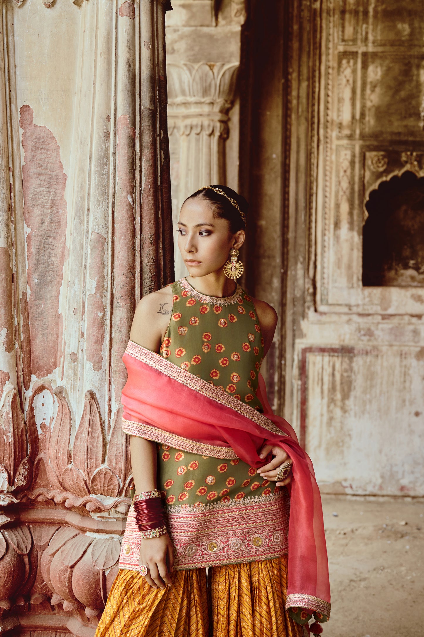 Preet Sharara Set