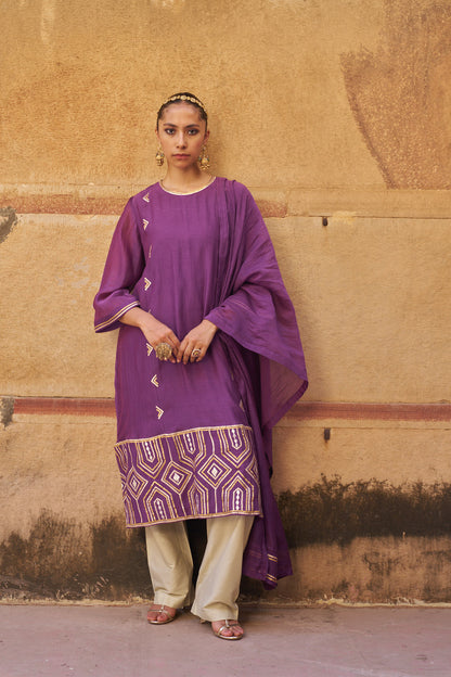 Jamuni Gota Kurta Set