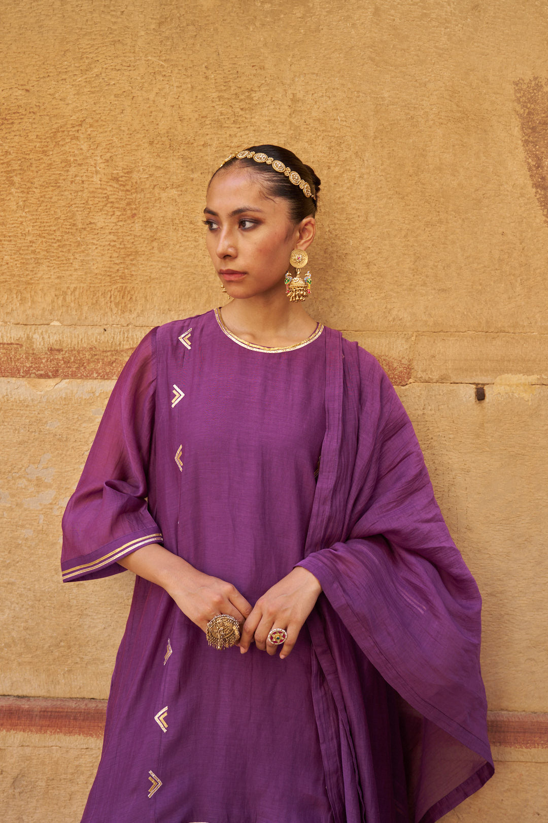 Jamuni Gota Kurta Set