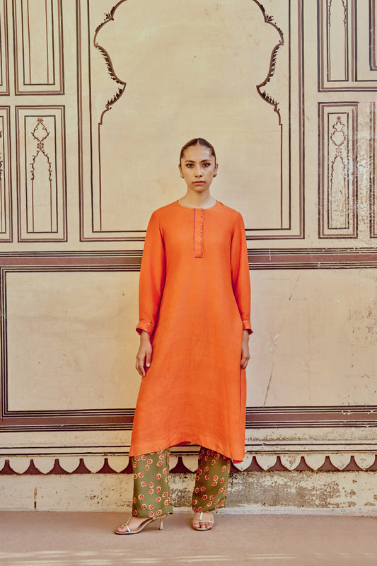 Kesariya Co-ord Set
