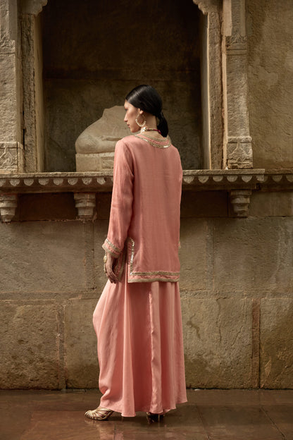 Dhoti & Short Kurti Set