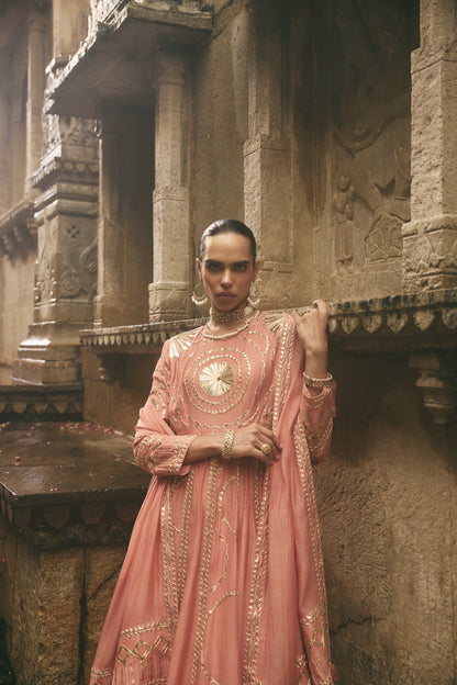 Rose Jaipur Anarkali Set