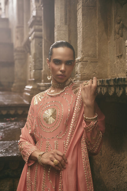 Rose Jaipur Anarkali Set