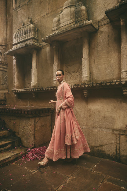 Rose Jaipur Anarkali Set