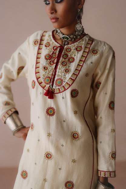 Ivory Kurta Set