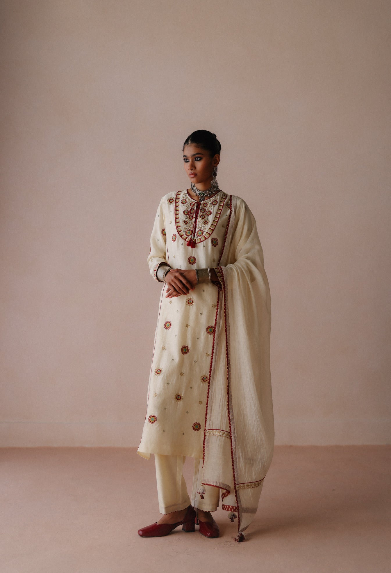 Ivory Kurta Set