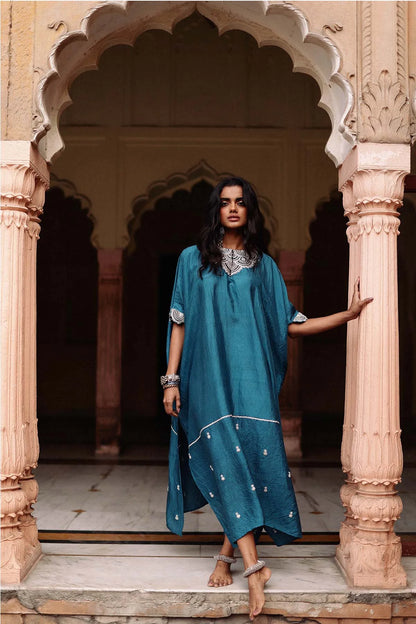 Blue Kaftan Set